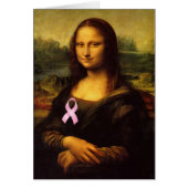 Mona Lisa mit rosa Ribbon (Vorne)