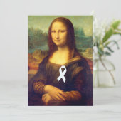 Mona Lisa mit weißem Ribbon (Stehend Vorderseite)