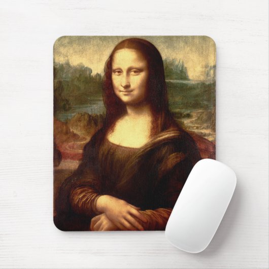Mona Lisa Mouse Pad Mousepad (Mit Mouse)