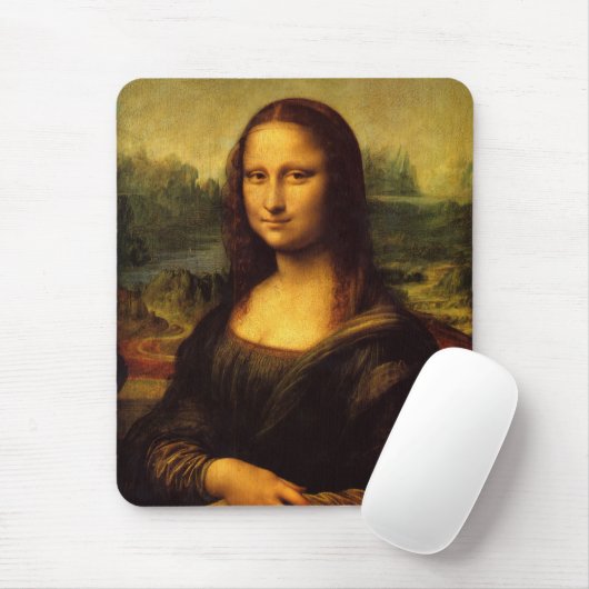 Mona Lisa Mousepad (Mit Mouse)