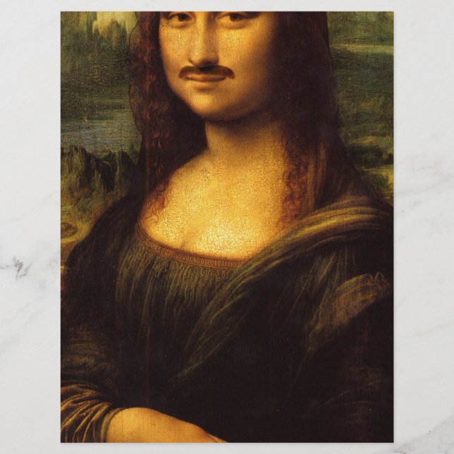 Mona lisa mustache (Vorderseite)