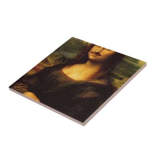 Mona lisa mustache fliese (Seite)