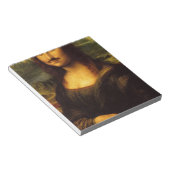 Mona lisa mustache notizblock (angewinkelt)