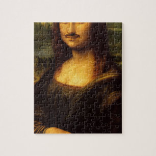 Mona lisa mustache puzzle