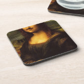 Mona lisa mustache untersetzer (Linke Seite)