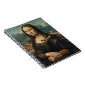 "Mona Lisa" Notizbuch Notizblock (Rechte Seite)