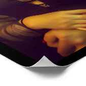 Mona Lisa oder ein Sexy Underwater Vampire Poster (Ecke)