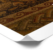 "Mona Lisa of the Galilee", Sepphoris, Israel Poster (Ecke)