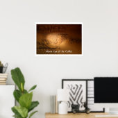 "Mona Lisa of the Galilee", Sepphoris, Israel Poster (Heimbüro)