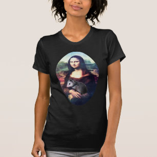 Mona Lisa Opossum T-Shirt