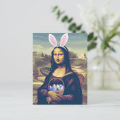 Mona Lisa Ostera Postkarte (Stehend Vorderseite)