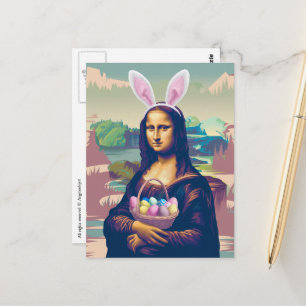 Mona Lisa Ostera Postkarte