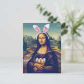 Mona Lisa Ostera Postkarte (Stehend Vorderseite)