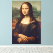 Mona Lisa Painting Leinwanddruck (Insitu (Holzboden))
