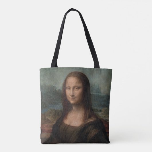 Mona Lisa Painting Tasche (Rückseite)
