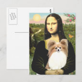 Mona Lisa - Papillon 4 Postkarte (Vorne/Hinten)