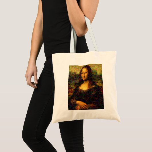 Mona lisa paris tragetasche (Vorderseite (Produkt))