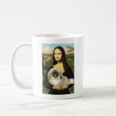 Mona Lisa - Pekingese 1b Kaffeetasse (Links)
