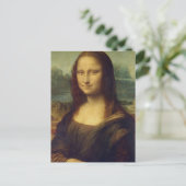 Mona Lisa Picture Ledge Postkarte (Stehend Vorderseite)