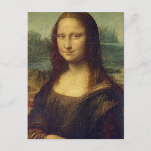 Mona Lisa Picture Ledge Postkarte (Vorderseite)