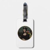 Mona Lisa Pirate Captain Gepäckanhänger (Rückseite vertikal)