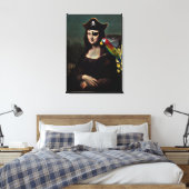 Mona Lisa Pirate Captain Leinwanddruck (Insitu (Schlafzimmer))