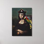 Mona Lisa Pirate Captain Leinwanddruck (Vorderseite)