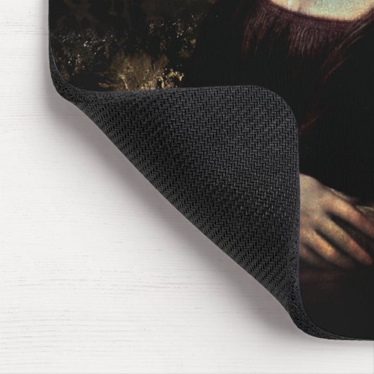 Mona Lisa Pirate Captain Mousepad (Ecke)