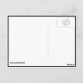 Mona Lisa Pirate Captain Postkarte (Rückseite)