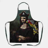 Mona Lisa Pirate Captain Schürze (Vorderseite)