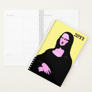 Mona Lisa Pop Art Planer