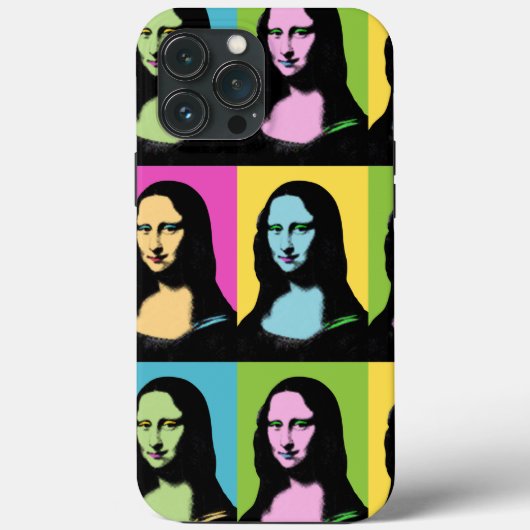 Mona Lisa - Pop Art Style Case-Mate iPhone Hülle (Rückseite)