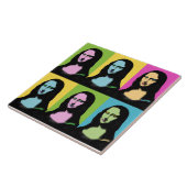 Mona Lisa - Pop Art Style Fliese (Seite)