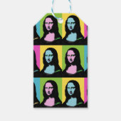 Mona Lisa - Pop Art Style Geschenkanhänger (Vorderseite)