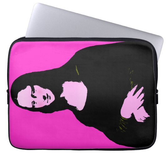Mona Lisa Pop Art Style Laptopschutzhülle (Vorderseite)