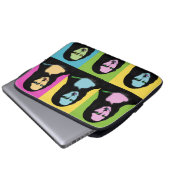 Mona Lisa - Pop Art Style Laptopschutzhülle (Vorne Knopf)