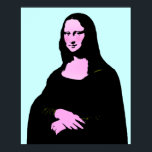 Mona Lisa Pop Art Style Poster<br><div class="desc">* Pop-Art Stil des Portraits von Mona Lisa. Verfügbar in mehreren Größen Optionen. Ändern Sie auch die Hintergrundfarbe dieses! * Dieses Poster ist in verschiedenen Größen und Papiertypen erhältlich. Starten Sie mit der Schaltfläche IT CUSTOMIZE. ***** .Eine Neubearbeitung der Kunst von Leonardo da Vinci. (Mona Lisa) ***** Im *Spoofing The...</div>