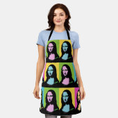 Mona Lisa - Pop Art Style Schürze (Getragen)