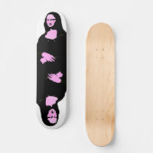 Mona Lisa Pop Art Style Skateboard (Vorderseite)
