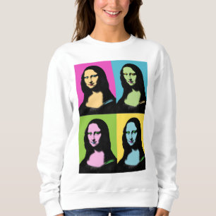 Mona Lisa - Pop Art Style Sweatshirt