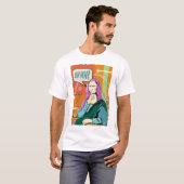 Mona Lisa Pop Art T-Shirt (Vorne ganz)