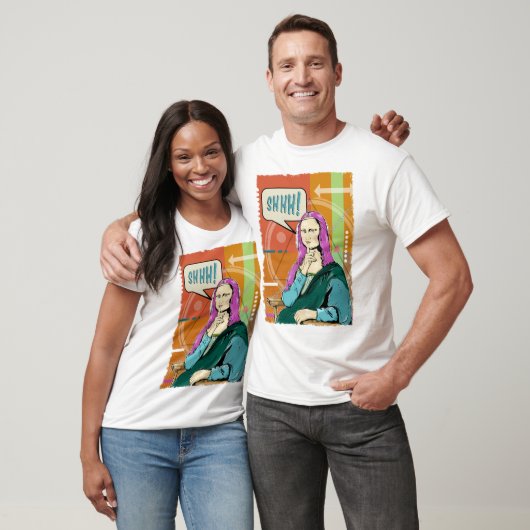 Mona Lisa Pop Art T-Shirt (Unisex)