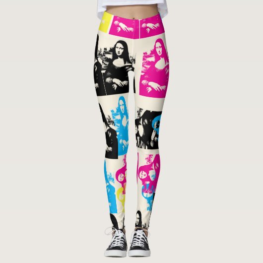 Mona Lisa POP Leggings (Vorderseite)