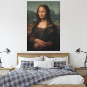 Mona Lisa Portrait Leinwanddruck (Insitu (Schlafzimmer))