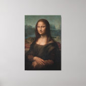 Mona Lisa Portrait Leinwanddruck (Vorderseite)