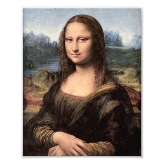 Mona Lisa Portrait / Malerei Fotodruck (Vorne)