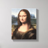 Mona Lisa Portrait / Malerei Leinwanddruck (Vorderseite)