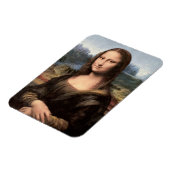 Mona Lisa Portrait / Malerei Magnet (Linke Seite)