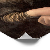 Mona Lisa Portrait / Malerei Poster (Ecke)