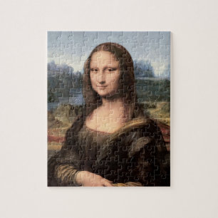 Mona Lisa Portrait / Malerei Puzzle